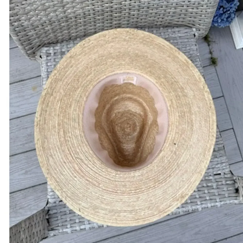 Sunshine Tienda Ingrid Crochet Palm Hat XL UPF 50+ Handmade Guatemala